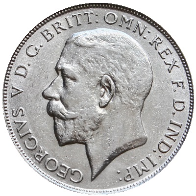 1923 UK Florin | 1923 two-shilling piece