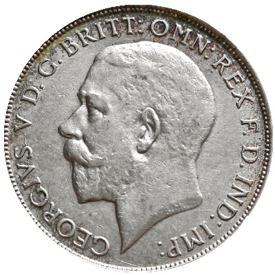 1924 UK Florin | 1924 two-shilling piece