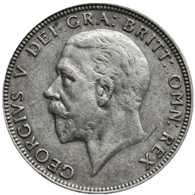 1930 UK Florin | 1930 two-shilling piece