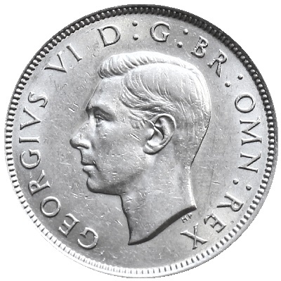 1940 UK Florin | 1940 two-shilling piece