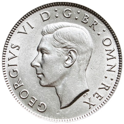 1946 UK Florin | 1946 two-shilling piece