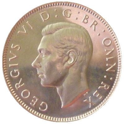 1951 UK Florin | 1951 two-shilling piece