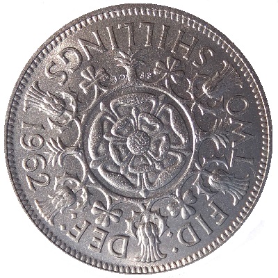 UK Florin 1962 Value