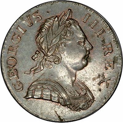 Halfpenny 1770 Value