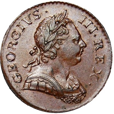 Halfpenny 1772 Value