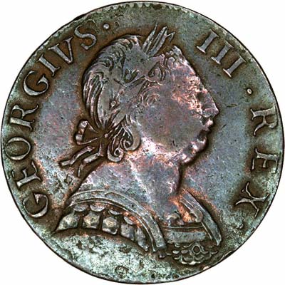Halfpenny 1774 Value
