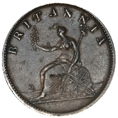 1807 UK Half Penny Value