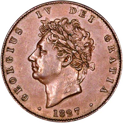 Halfpenny 1827 Value