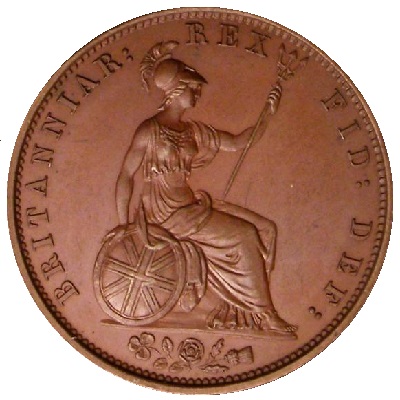 UK Halfpenny 1831 Value