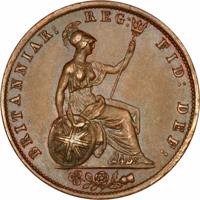 1853 UK Half Penny Value