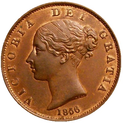 Halfpenny 1856 Value