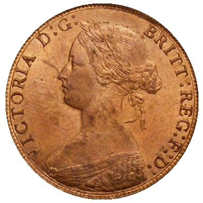 Halfpenny 1872 Value