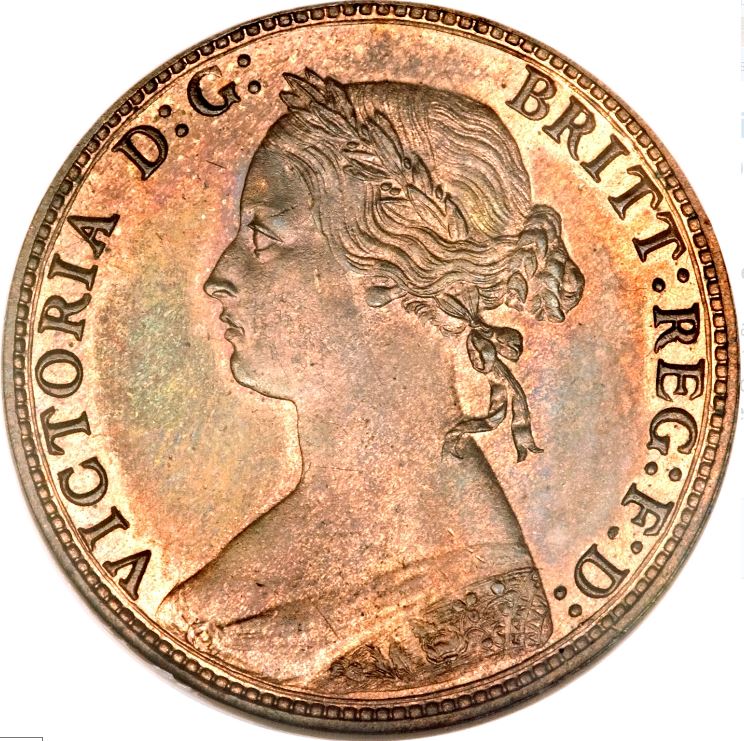 Halfpenny 1874 Value