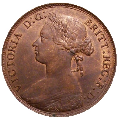 Halfpenny 1878 Value