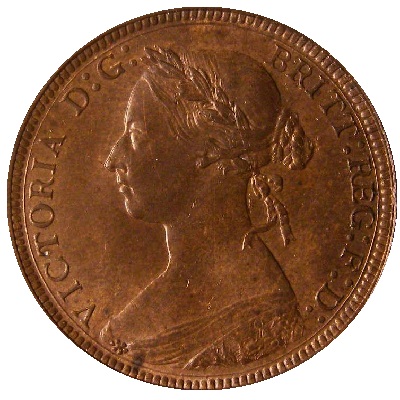 Halfpenny 1886 Value