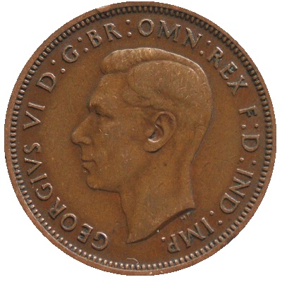 Halfpenny 1937 Value