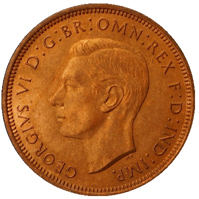 Halfpenny 1938 Value