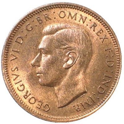 Halfpenny 1940 Value