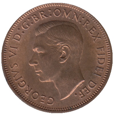 Halfpenny 1951 Value