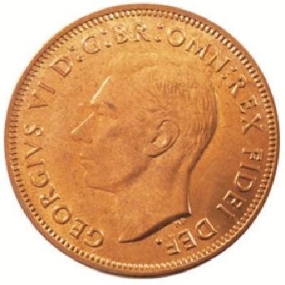 Halfpenny 1952 Value