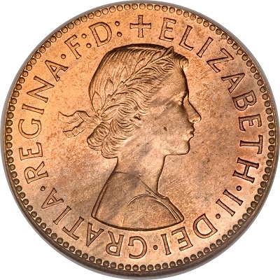 Halfpenny 1958 Value