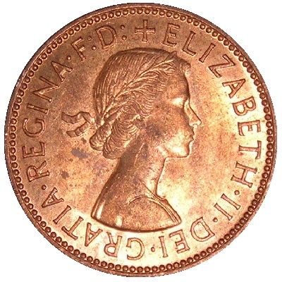 Halfpenny 1964 Value