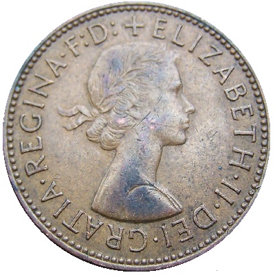 Halfpenny 1966 Value