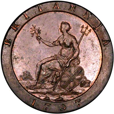 UK Penny 1797 Value