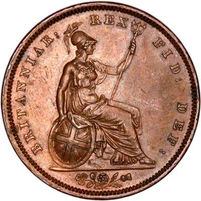 UK Penny 1834 Value