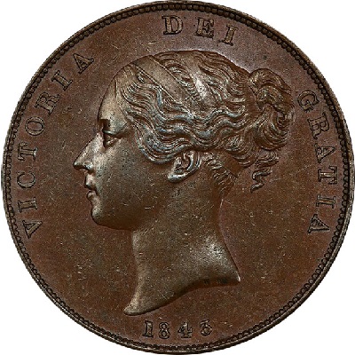 Penny 1843 Value