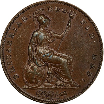 UK Penny 1843 Value