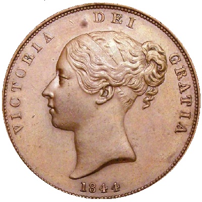 Penny 1844 Value