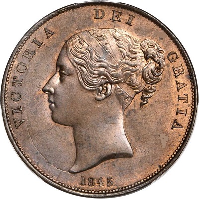 Penny 1845 Value