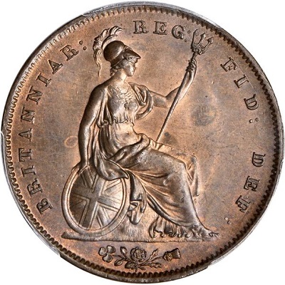 UK Penny 1845 Value