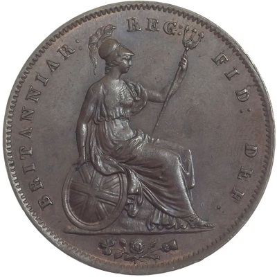 UK Penny 1848 Value