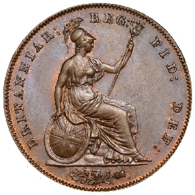 UK Penny 1851 Value