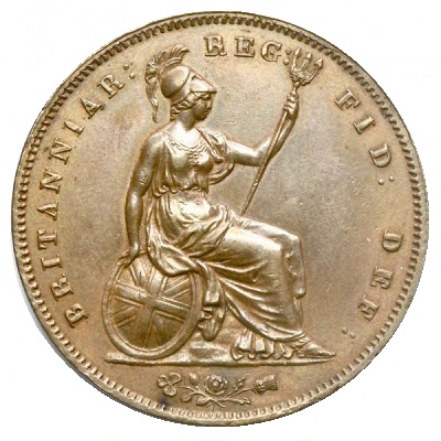UK Penny 1853 Value