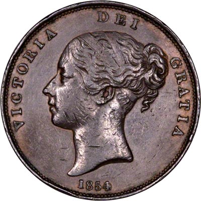 Penny 1854 Value