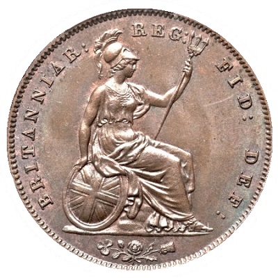 UK Penny 1857 Value