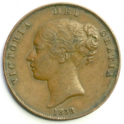 Penny 1858 Value