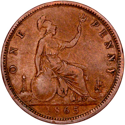 UK Penny 1865 Value