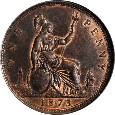 UK Penny 1873 Value