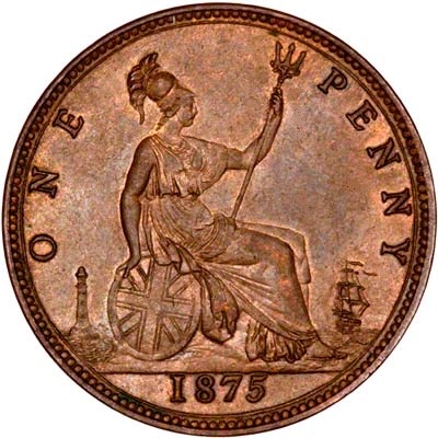 UK Penny 1875 Value