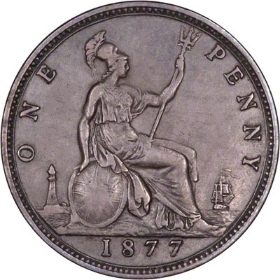 UK Penny 1877 Value