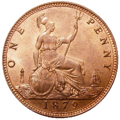 UK Penny 1879 Value