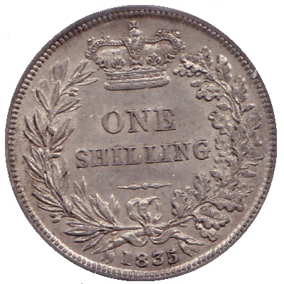 UK Shilling 1835 Value