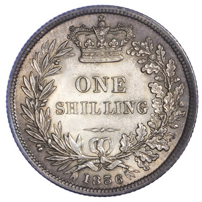 UK Shilling 1836 Value