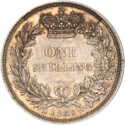 UK Shilling 1838 Value