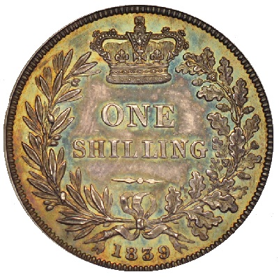 UK Shilling 1839 Value