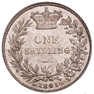 UK Shilling 1841 Value